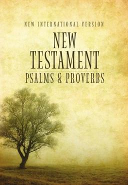 NIV New Testament with Psalms and Proverbs [Pocket Size, Tree]