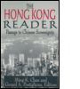 Hong Kong Reader Passage to Chinese Sovereignty  9781563248702 Front Cover