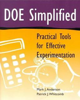 DOE Simplified Practical Tools for Effective Experimentation  9781563272257 Front Cover