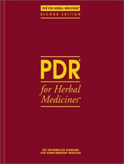 PDR for Herbal Medicines 2nd 9781563633614 Front Cover