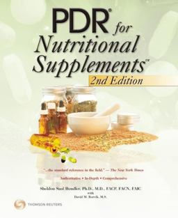 PDR for Nutritional Supplements 2nd 9781563637100 Front Cover