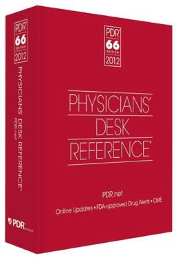 Physicians' Desk Reference 2012 66th 9781563638008 Front Cover