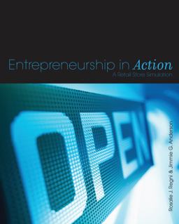 Entrepreneurship in Action A Retail Store Simulation  9781563675959 Front Cover