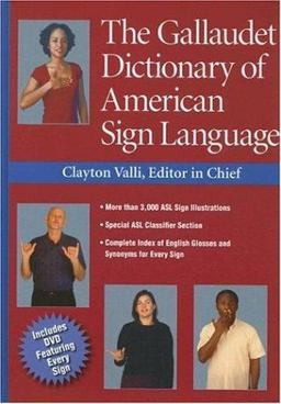 Gallaudet Dictionary of American Sign Language  9781563682827 Front Cover