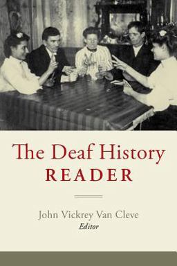 Deaf History Reader  9781563683596 Front Cover