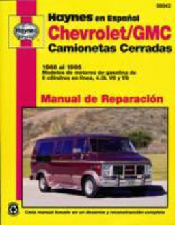 Chevrolet/GMC Camionetas Cerradas 1968 Al 1995
