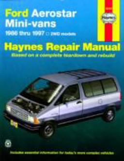 Ford Aerostar Mini-Vans, 1986-1997