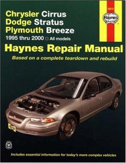 Chrysler Cirrus, Dodge Stratus, Plymouth Breeze, 1994-2000