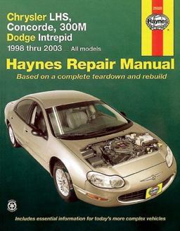 Haynes Chrysler LHS, Concorde, 300M, Dodge Intrepid 1998 Thru 2003 2nd 9781563924934 Front Cover