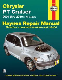 Chrysler PT Cruiser 2001 Thru 2010 Haynes Repair Manual 2001 Thru 2010 All Models  9781563929632 Front Cover