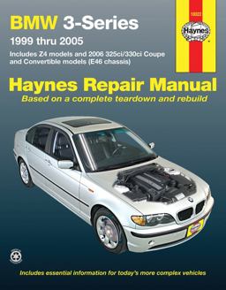BMW 3-Series 1999-2005 Haynes Repair Manual BMW 3-Series 1999 Thru 2005  9781563929663 Front Cover