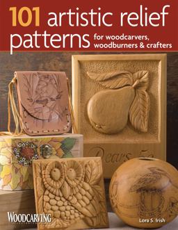 101 Artistic Relief Patterns for Woodcarvers, Woodburners and Crafters  9781565233997 Front Cover