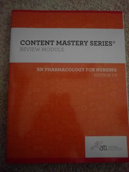 RN Pharmacology for Nursing Edition 7. 0  9781565335738 Front Cover