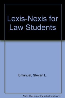 Lexis-Nexis for Law Students 3rd 9781565420021 Front Cover