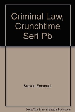 Criminal Law Criminal Law