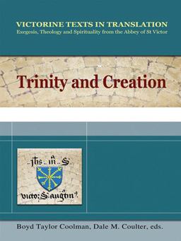 Trinity and Creation  9781565483736 Front Cover