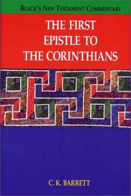The First Epistle to the Corinthians
