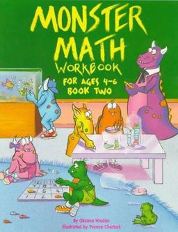 Monster Math Workbook for Ages 4-6
