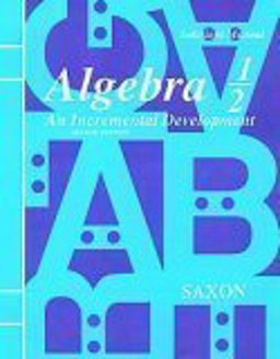 Algebra 1-2, Grades 4-8