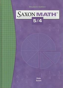 Saxon Math 5/4