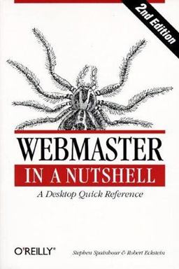 Webmaster in a Nutshell 2nd 9781565923256 Front Cover