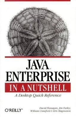 Java Enterprise in a Nutshell A Desktop Quick Reference  9781565924833 Front Cover