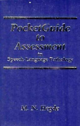 Pocketguide to Assessment in Speech-Language Pathology