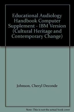 Educational Audiology Handbook Computer Supplement - IBM Version  9781565938915 Front Cover