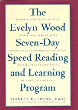 Evelyn Wood Seven-Day Speed Reading and Learning Program  9781566194020 Front Cover