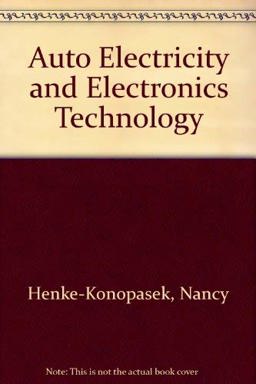 Auto Electricity and Electronics Technology:  9781566370547 Front Cover
