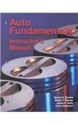 Auto Fundamentals Instruction Manual 2000
