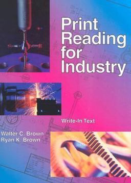 Print Reading for Industry 8th 9781566378079 Front Cover