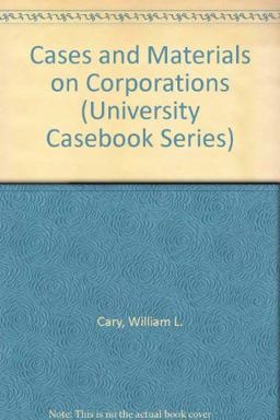 Corporations, Cases and Materials On 7th 9781566622769 Front Cover