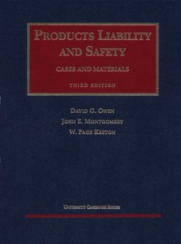 Products Liability and Safety