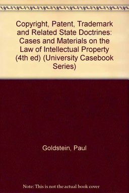 Copyright, Patent, Trademark and Related State Doctrines