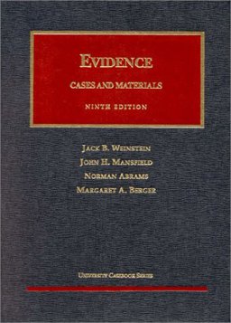 Evidence 9th 9781566624749 Front Cover