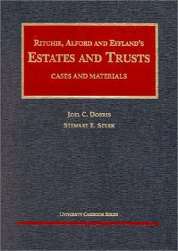 Estates and Trusts by Dobris and Sterk  9781566625944 Front Cover