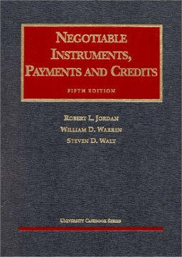 Negotiable Instruments, Payments and Credits