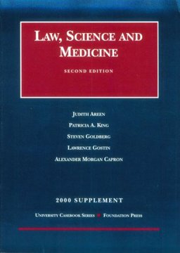 Law, Science and Medicine Supplement 1999 Law, Science and Medicine Supplement 1999