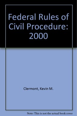 Federal Rules of Civil Procedure Federal Rules of Civil Procedure