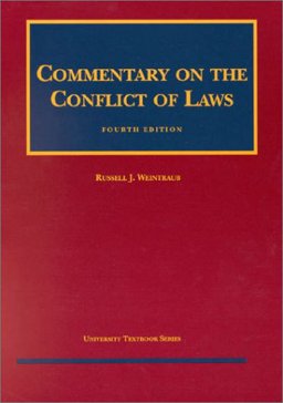 Commentary on the Conflict of Laws