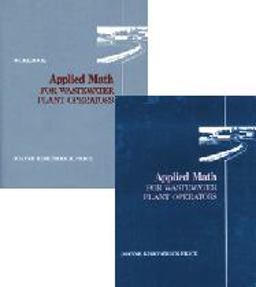 Applied Math for Wastewater Plant Operator With Workbook  9781566769891 Front Cover