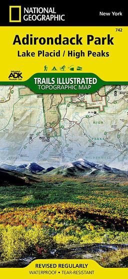 Adirondack Park - Lake Placid/High Peaks 2024th 9781566953573 Front Cover