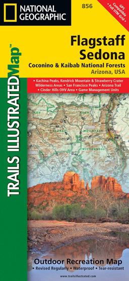 Flagstaff Sedona Coconino and Baibab National Forests, Arizona, USA 2023rd 9781566955157 Front Cover
