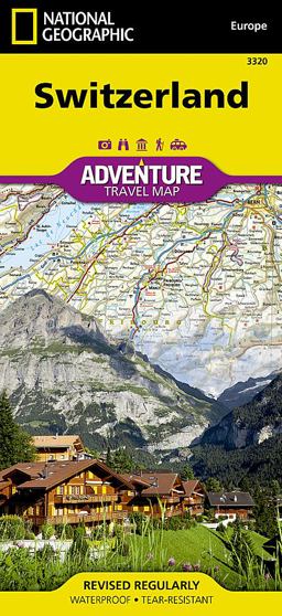 Switzerland Adventure Travel Map