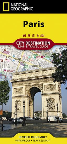 Paris City Destination Map