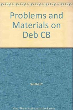 Problems and Materials on Debtor and Creditor Law