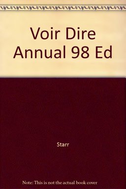 Voir dire annual 98 Ed