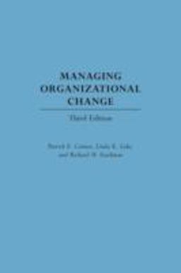 Managing Organizational Change 3rd 9781567205107 Front Cover