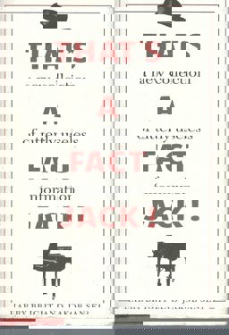 That's a Fact Jack! A New Collection of Utterly Useless Information  9781567318104 Front Cover